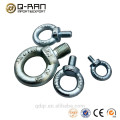 Galvanized DIN 580 eye bolt m16 anchor rigging